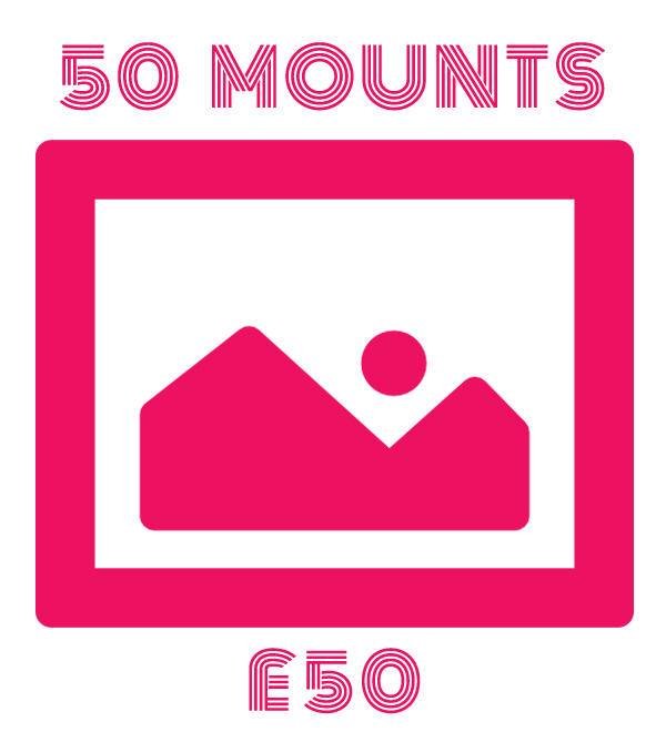 Photo Mounts - £50